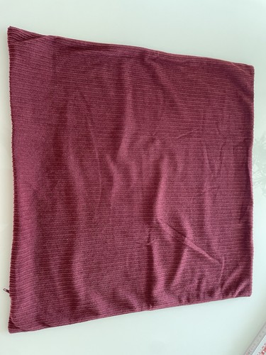 Kissenbezug 45x45 bordeaux - kissenbezug,