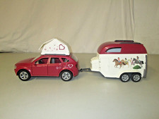 Original Schleich Horse Club Abenteuer mit Auto und Pferdeanhänger Set (42535)