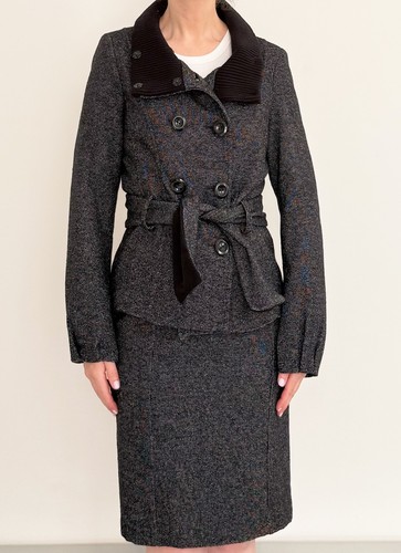 Tweed kostüm tailliert mango - tweed,