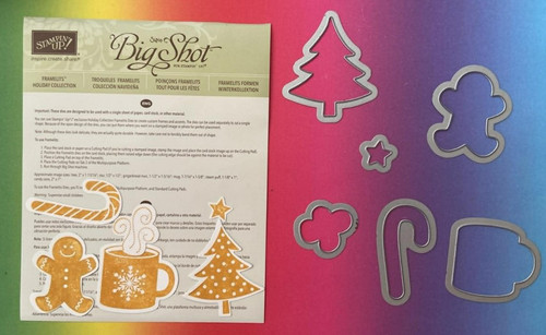 Stampin big shot holiday - big,
