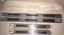 BMW 2.5-3.0 E3 ,Satz Einstiegsleisten Innen,vo+hi,Edelstahl,NOS aus Altbestand