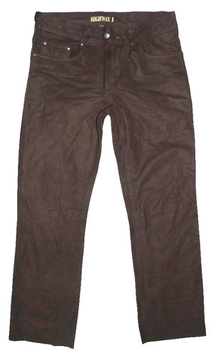 Highway damen lederjeans - 1-, damen-