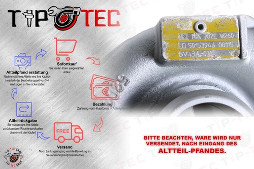 Turbolader 03l145702e audi - 03l145702e,