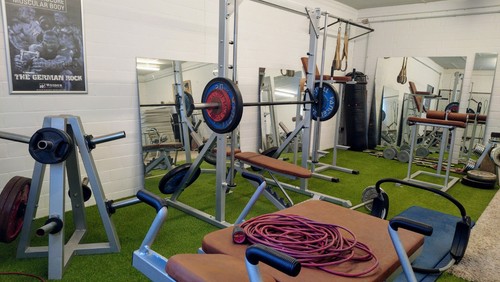 Kleines fitnessstudio komplett - kleines,