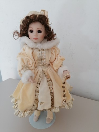 Franklin mint porzellanpuppe - mint,