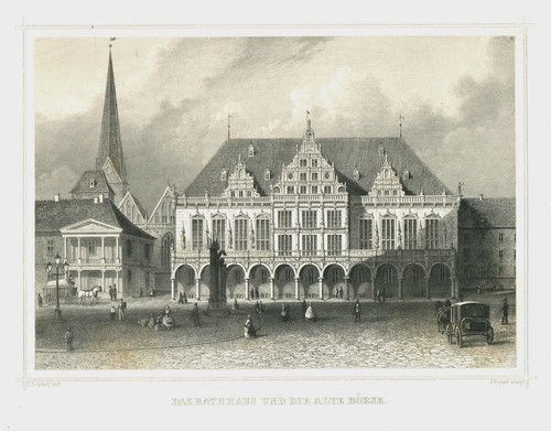 Bremen rathaus original - bremen,