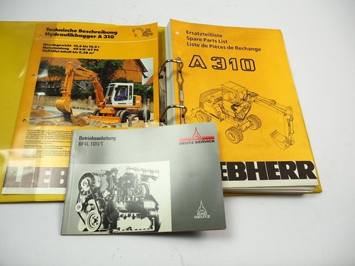 Liebherr a310 typ 376 - liebherr, bagger