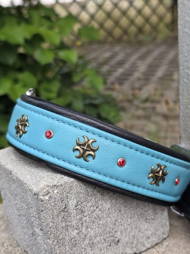 Hundehalsband 55cm leder - hundehalsband,