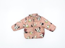 H&M Unisex Baby Minnie Mouse gefütterte Jacke 9-12 Monate