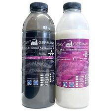 Abform Silikon Masse 2K Dubliersilikon weich 1:1 RTV Kautschuk Formenbau 10kg 