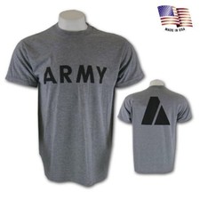 US Army PT Sport Tshirt short