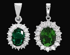 925 ECHT SILBER RHODINIERT ***