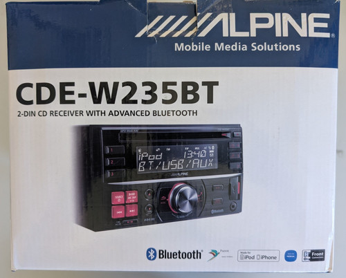 Alpine cde w235bt mp3 car - alpine, cd