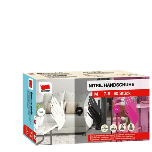Quickpack box nitril hanschuhe - box, nitril-hanschuhe
