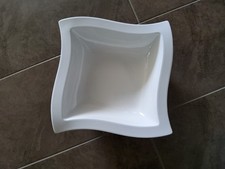 Villeroy & Boch New Wave weiss große Schüssel 32,5 cm x 32,5 cm x 9,5 cm(tiefe)