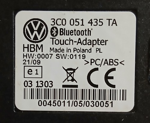 Vag bluetooth touch - vag,