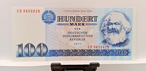Ddr 100 mark 1975 karl - 100,