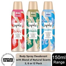 Impulse Body Spray Deodorant