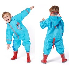 Blauer Drache Regenanzug