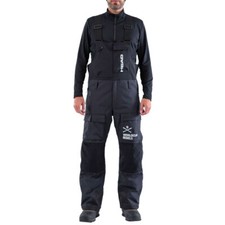 Head Race Team Herren-Skihose Snowboardhose Latz-Schneehose Ski-Latzhose Schwarz