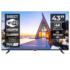 Fernseher 43" 4K UHD Smart LED