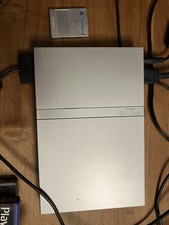 Sony PlayStation 2 Slim Silber