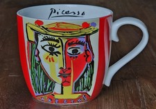 Könitz Porzellan, Tasse / Henkelbecher, Picasso - Femme au Chapeau 425ml