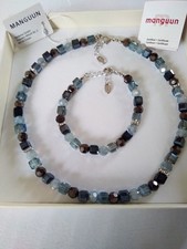 Manguun Set Halskette und Armband neu ungetragen so schön wie Coeur de Lion