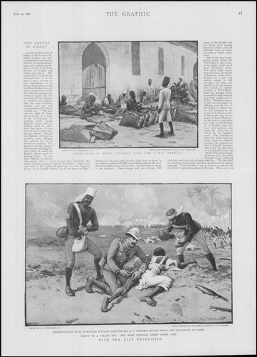 1896 afrika nile expedition - nile,