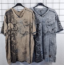 Herren T-Shirt Skull Vintage