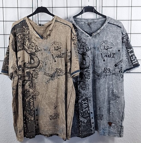 Herren shirt skull - skull, vintage