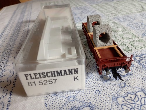 Fleischmann niederbordwagen - h0,