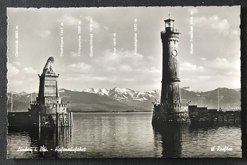Schöne alte postkarte - alte,