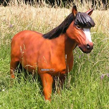 Pferd Pony Gartenfigur Figur