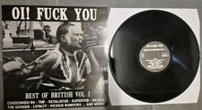 Oi! Fuck You Lp Vinyl Oi