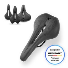 Alpensattel 3.0 Race+  Ergonomischer Fahrradsattel mit 3D Memory Foam+