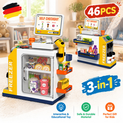 Kinder kasse kaufladen - kinder,