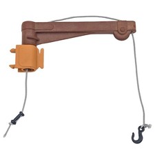 Playmobil Mobilkran braun Seil