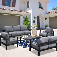 MeXo Gartenmöbel Set Aluminum