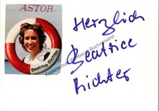 Original Autogramm Beatrice