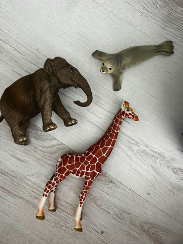 3er set tierfiguren von - 3er,