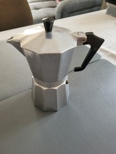 Espressokocher Alu Made in Italy by Alimenti offensichtlich vintage 2-4 Tassen