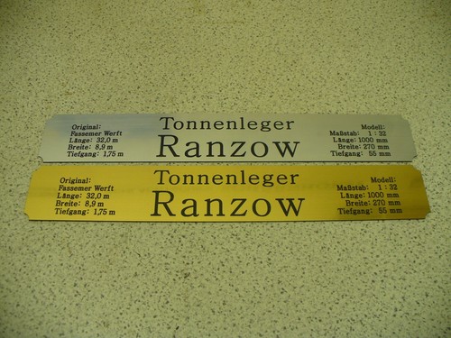 Namensschild für
