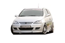 Rieger Spoilerlippe Lippe Ansatz passend für Opel Corsa C ab Facelift  00058921