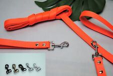 Leine Nylon 25mm NEON-ORANGE