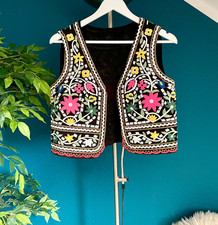 Bestickte boho weste - boho-weste, –