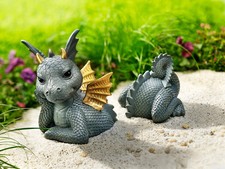 Gartendeko Drache Hiroki