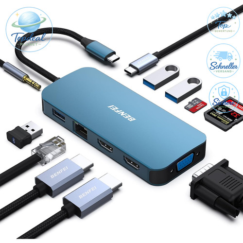 Docking station usb in - usb, 11