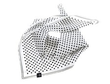 FRAAS Classic Square Made of Pure Silk Tuch Accessoire Cream-White weiß schwarz