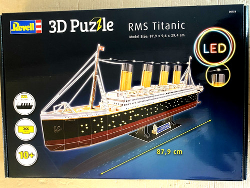 Revell puzzle rms titanic - 3d-puzzle,
